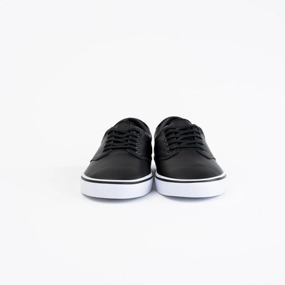 GRAVIS SKATEBOARDING FILTER LEATHER - BLACK/WHITE