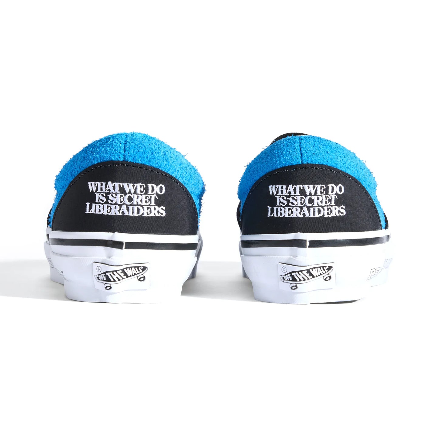 VANS x  Liberaiders / LX CLASSIC SLIP-ON 98 - BLACK/BRIGHT AZURE