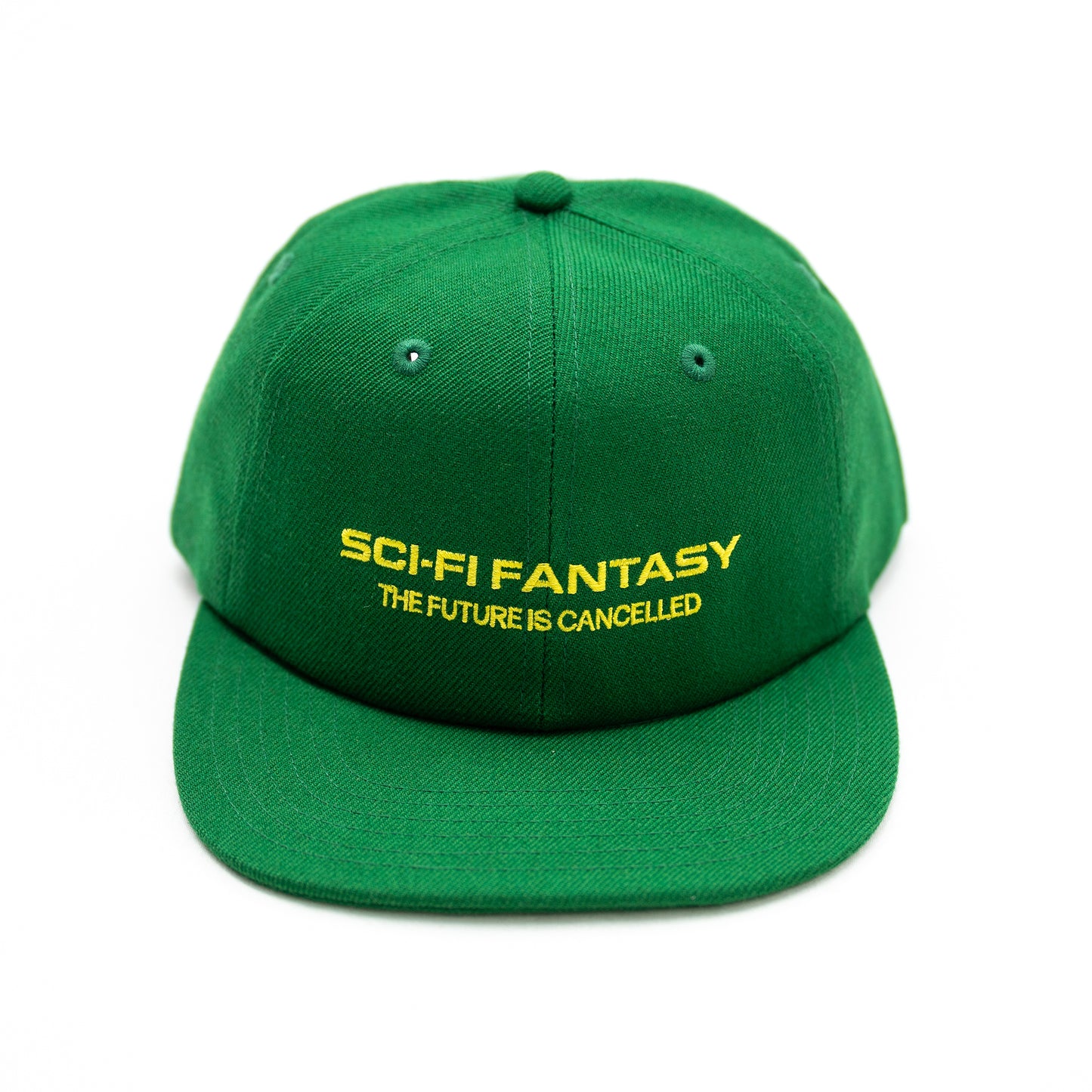 SCI-FI FANTASY FUTURE IS CANCELLED CAP - GREEN