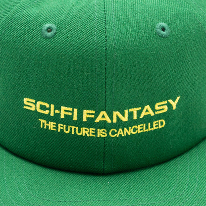 SCI-FI FANTASY FUTURE IS CANCELLED CAP - GREEN