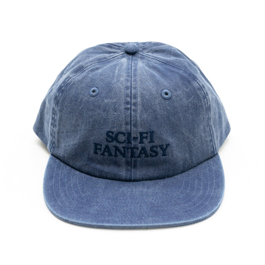 SCI-FI FANTASY WASHED LOGO CAP - NAVY