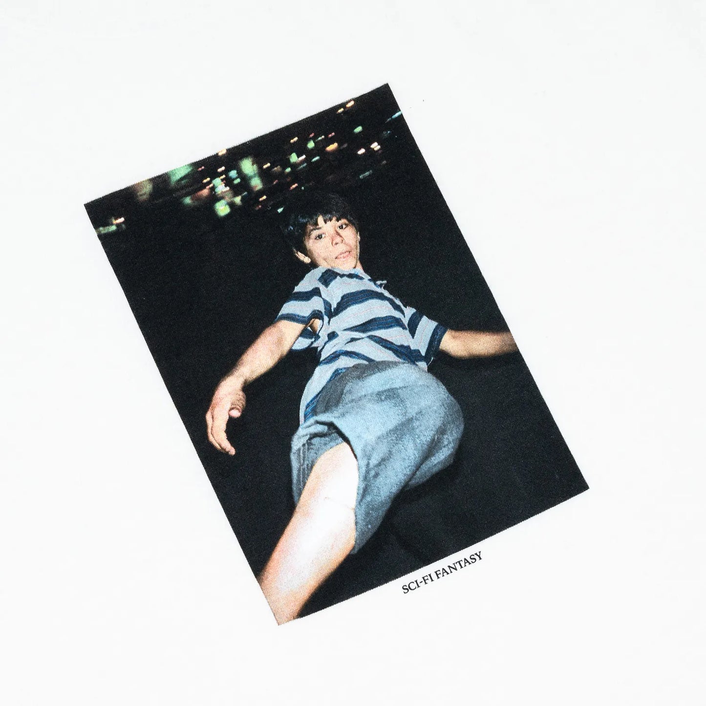 SCI-FI FANTASY JERRY HSU PHOTO S/S TEE - WHITE