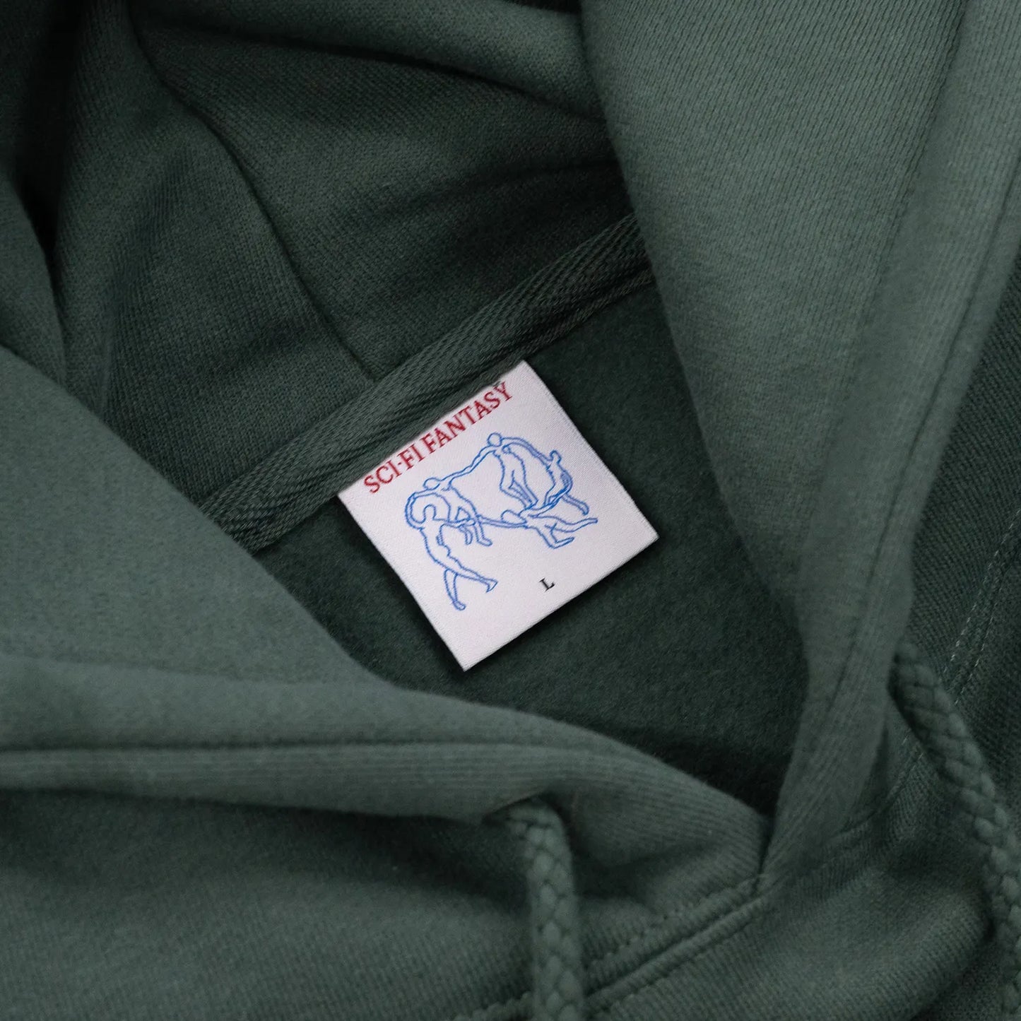 SCI-FI FANTASY OG LOGO HOODIE - ALPINE