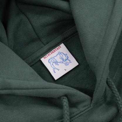SCI-FI FANTASY OG LOGO HOODIE - ALPINE