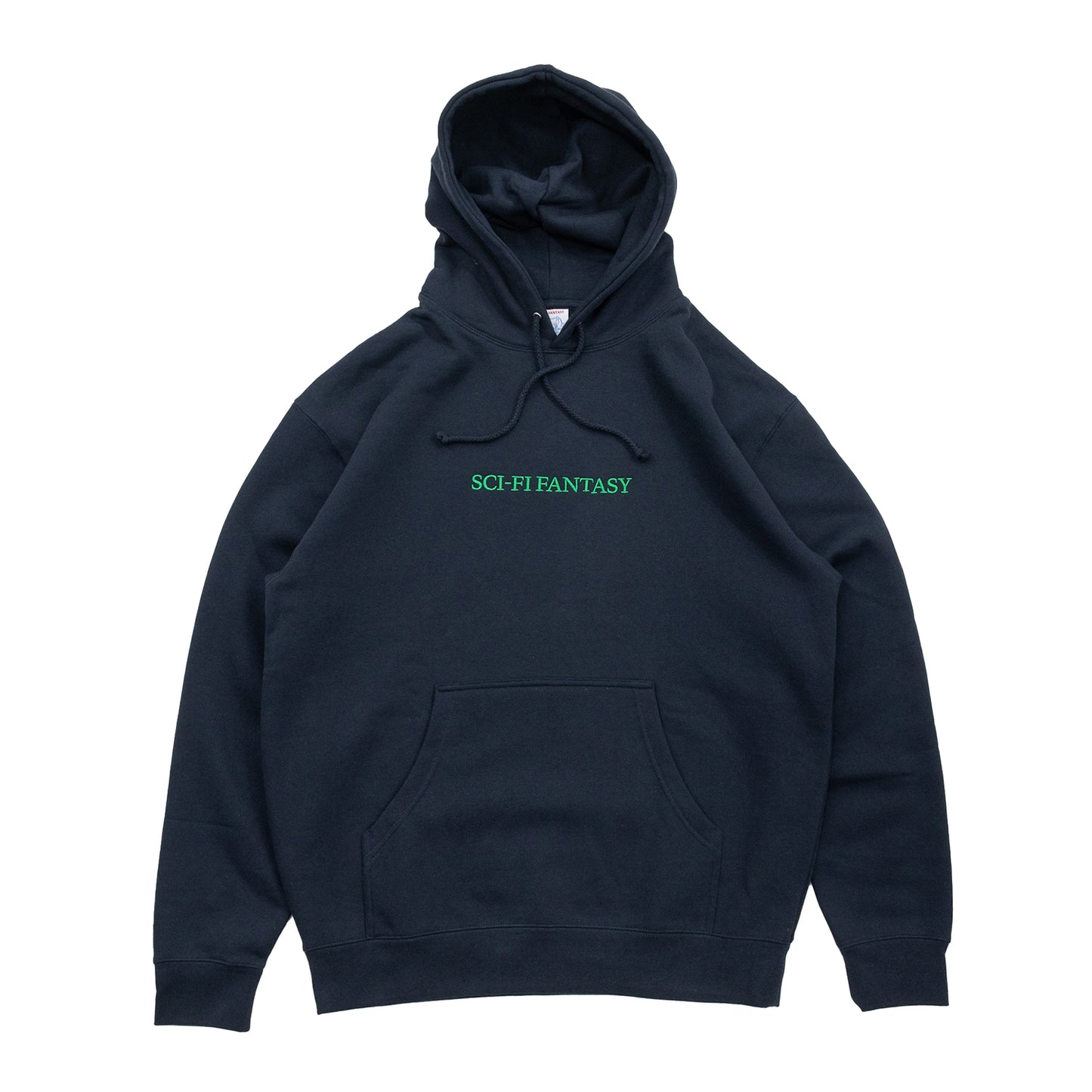 SCI-FI FANTASY OG LOGO HOODIE - NAVY
