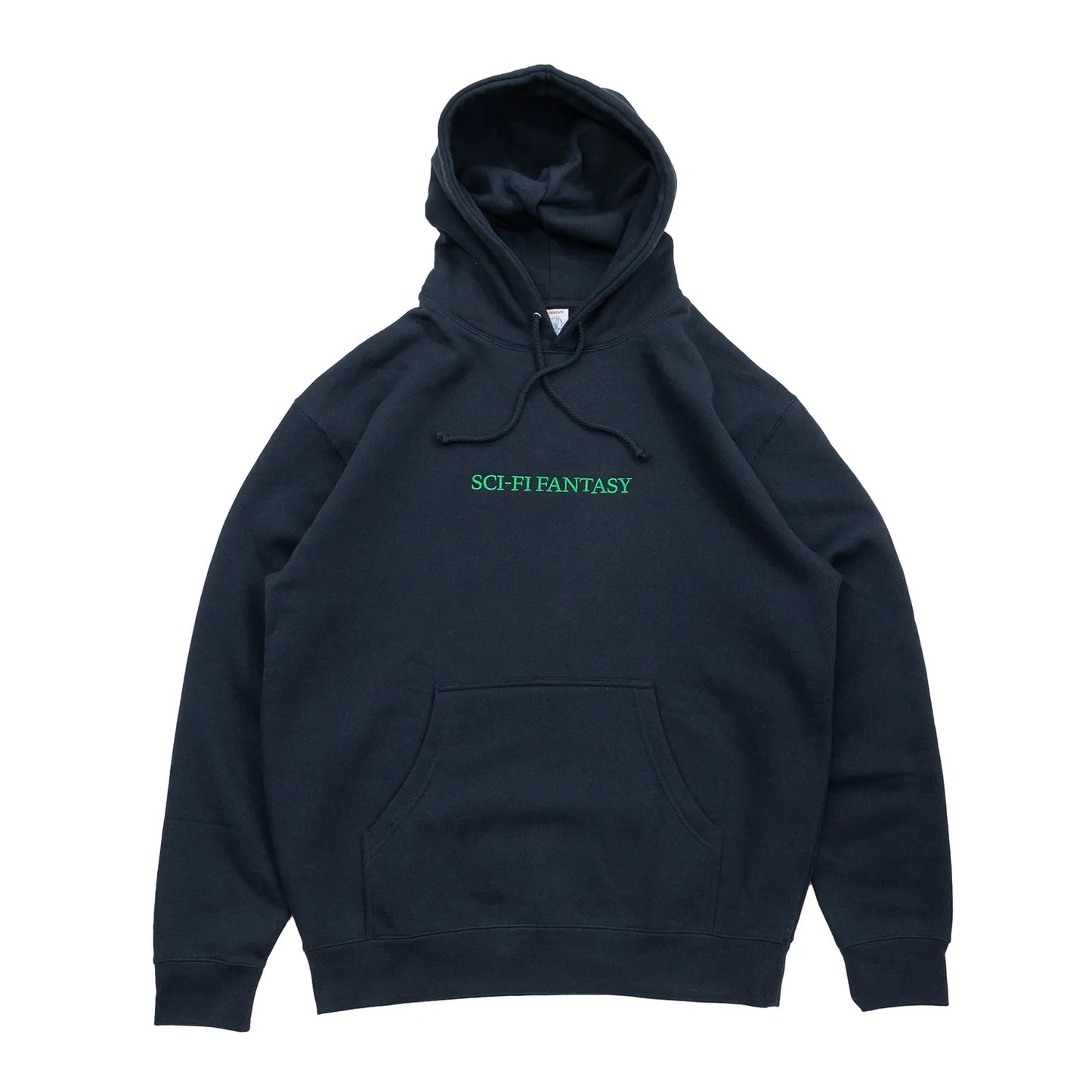 SCI-FI FANTASY OG LOGO HOODIE - NAVY