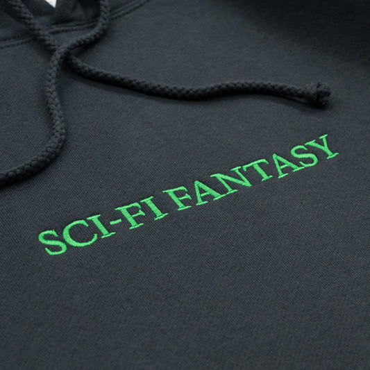 SCI-FI FANTASY OG LOGO HOODIE - NAVY