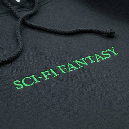 SCI-FI FANTASY OG LOGO HOODIE - NAVY