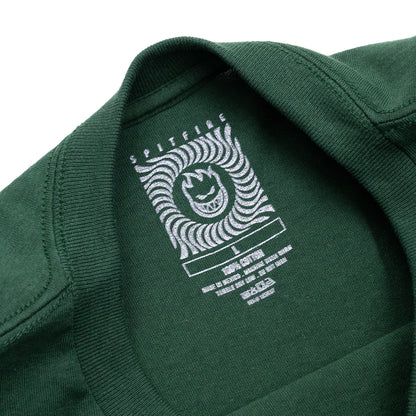 SPITFIRE FLORAL CLASSIC SWIRL S/S TEE - FOREST