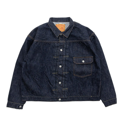 SUGER CANE 13oz. DENIM BLOUSE 1936 MODEL T-BACK - ONE WASH (SC11936T)