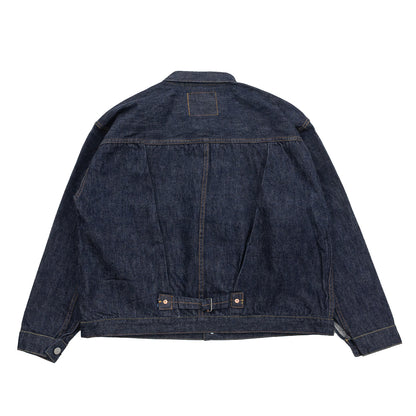 SUGER CANE 13oz. DENIM BLOUSE 1936 MODEL T-BACK - ONE WASH (SC11936T)
