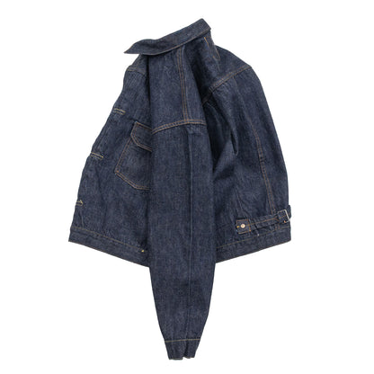 SUGER CANE 13oz. DENIM BLOUSE 1936 MODEL T-BACK - ONE WASH (SC11936T)