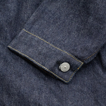 SUGER CANE 13oz. DENIM BLOUSE 1936 MODEL T-BACK - ONE WASH (SC11936T)