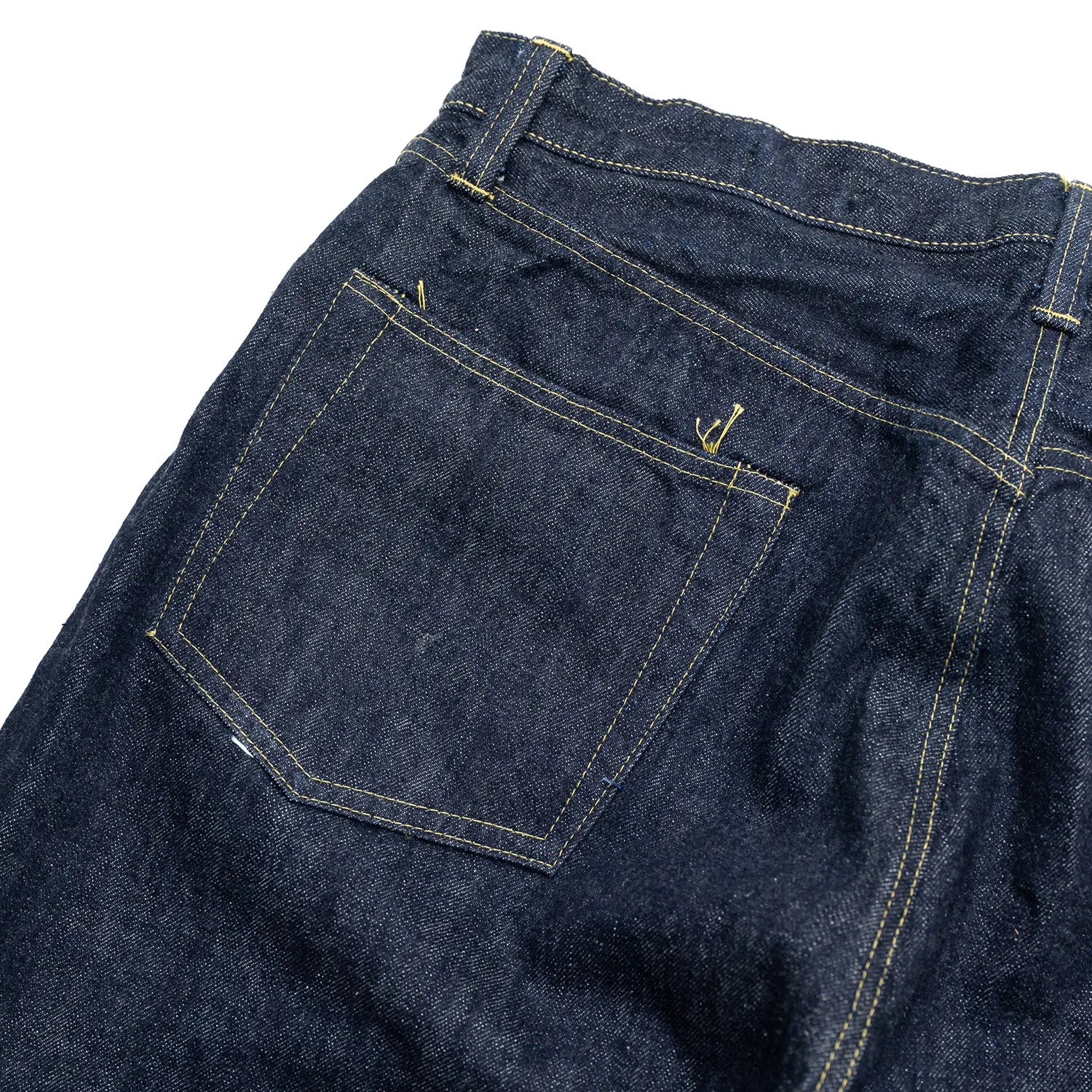 SUGAR CANE(シュガーケーン)の「Super Denim Collectibles」シリーズ第三弾の「1940’s SPECIAL (Made in USA / SC49050)」の左バックポケットの写真