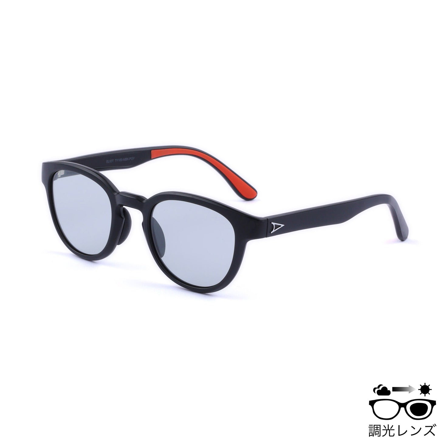 TYMER EYEWEAR ELIOT - MATT BLACK/PHOTOCHROMIC GREY（TY100-MBK-PGY）