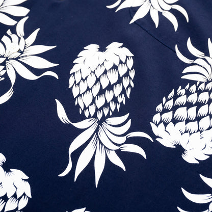 SUN SURF / DUKE KAHANAMOKU SPECIAL EDITION “DUKE'S PINEAPPLE” (SHORT SLEEVE) - NAVY