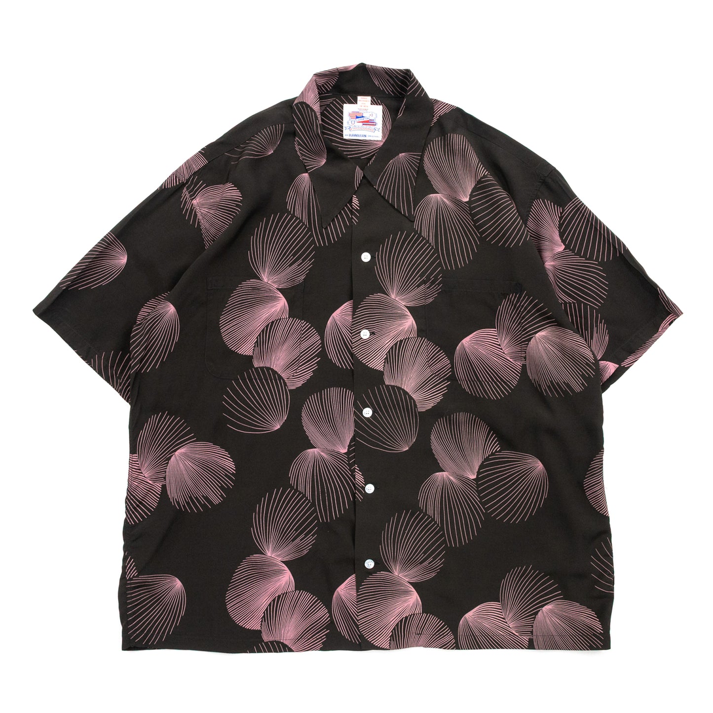 SUN SURF DUKE KAHANAMOKU SPECIAL EDITION DUKE'S SHELL SHORT SLEEVE - BLACK(DK39450)
