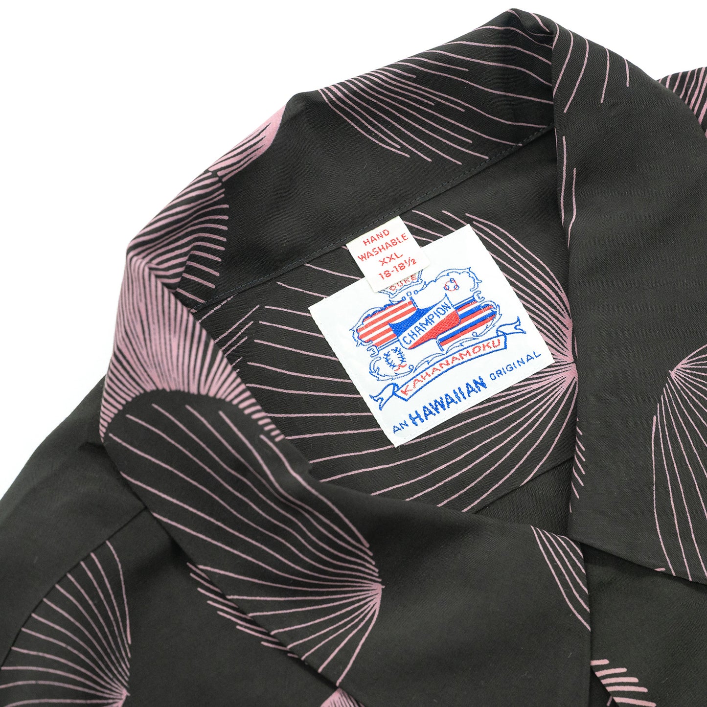 SUN SURF DUKE KAHANAMOKU SPECIAL EDITION DUKE'S SHELL SHORT SLEEVE - BLACK(DK39450)
