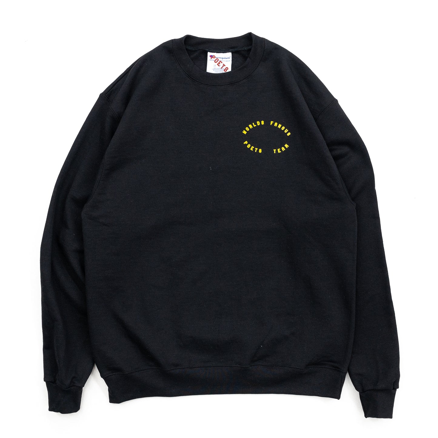 POETS WFPT CHAMPION SWEATSHIRT - BLACK/GOLD