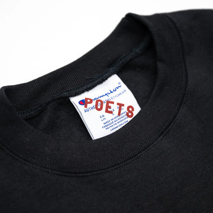 POETS WFPT CHAMPION SWEATSHIRT - BLACK/GOLD