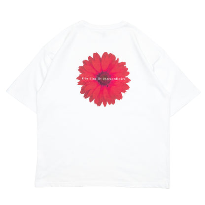 CLUMSY PICTURES DEAD POET SOCIETY S/S WIDE TEE - WHITE