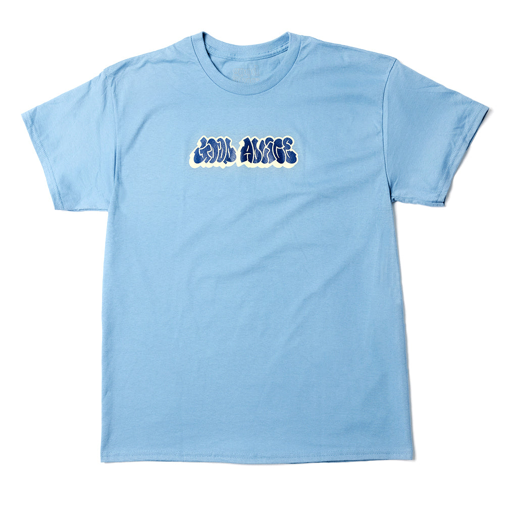 GOOD ADVICE 90s S/S TEE - SLATE BLUE