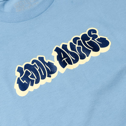 GOOD ADVICE 90s S/S TEE - SLATE BLUE