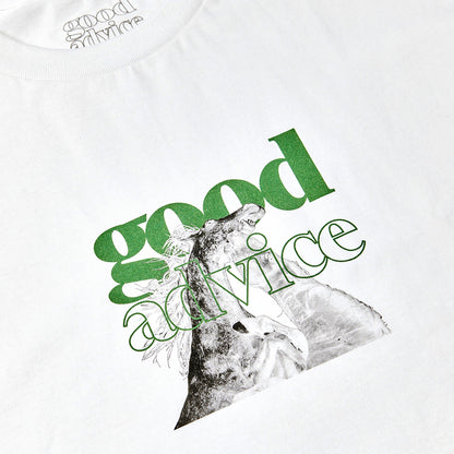 GOOD ADVICE KELPIES S/S TEE - WHITE