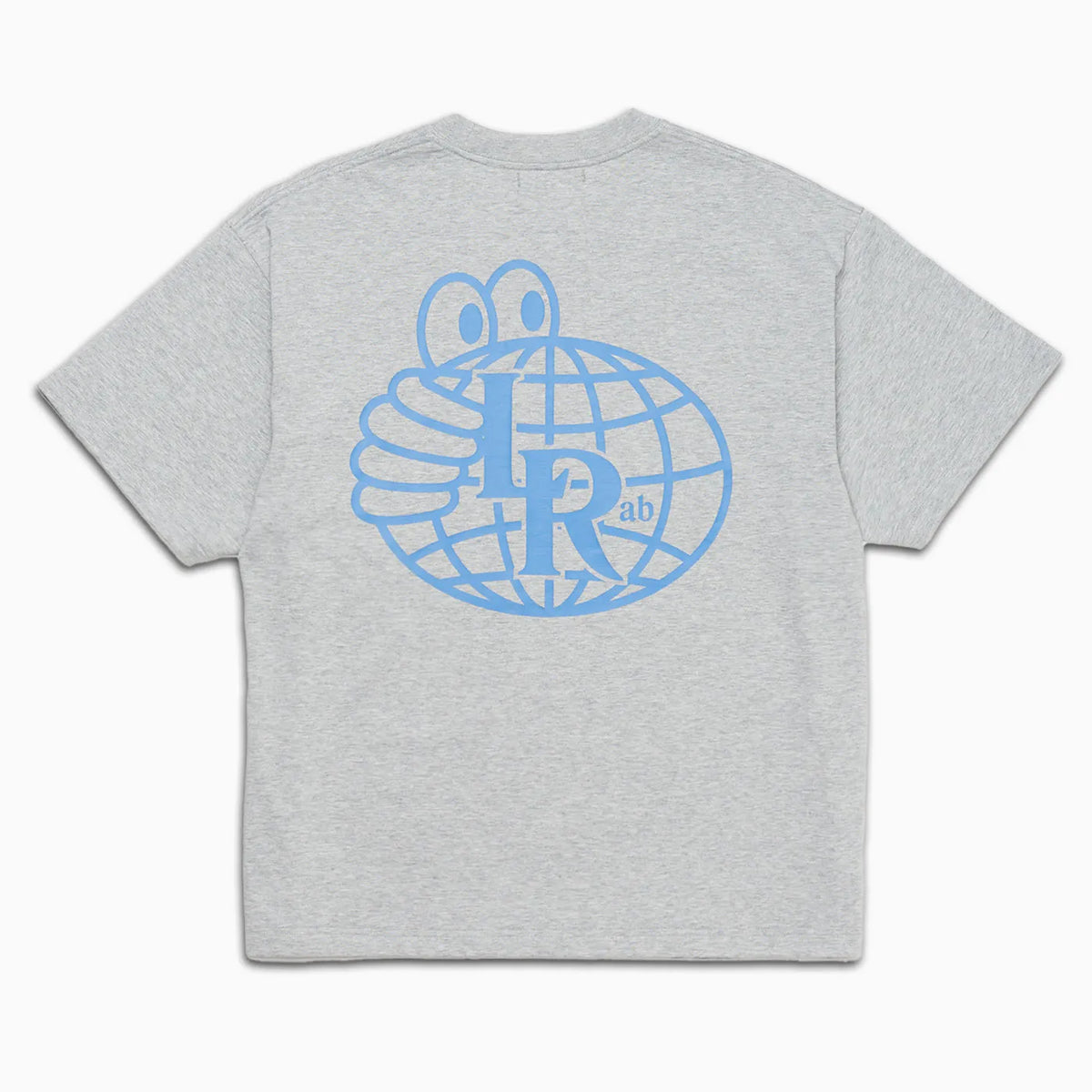 LAST RESORT / AB ATLAS MONOGRAM S/S TEE - WHITE/BLACK