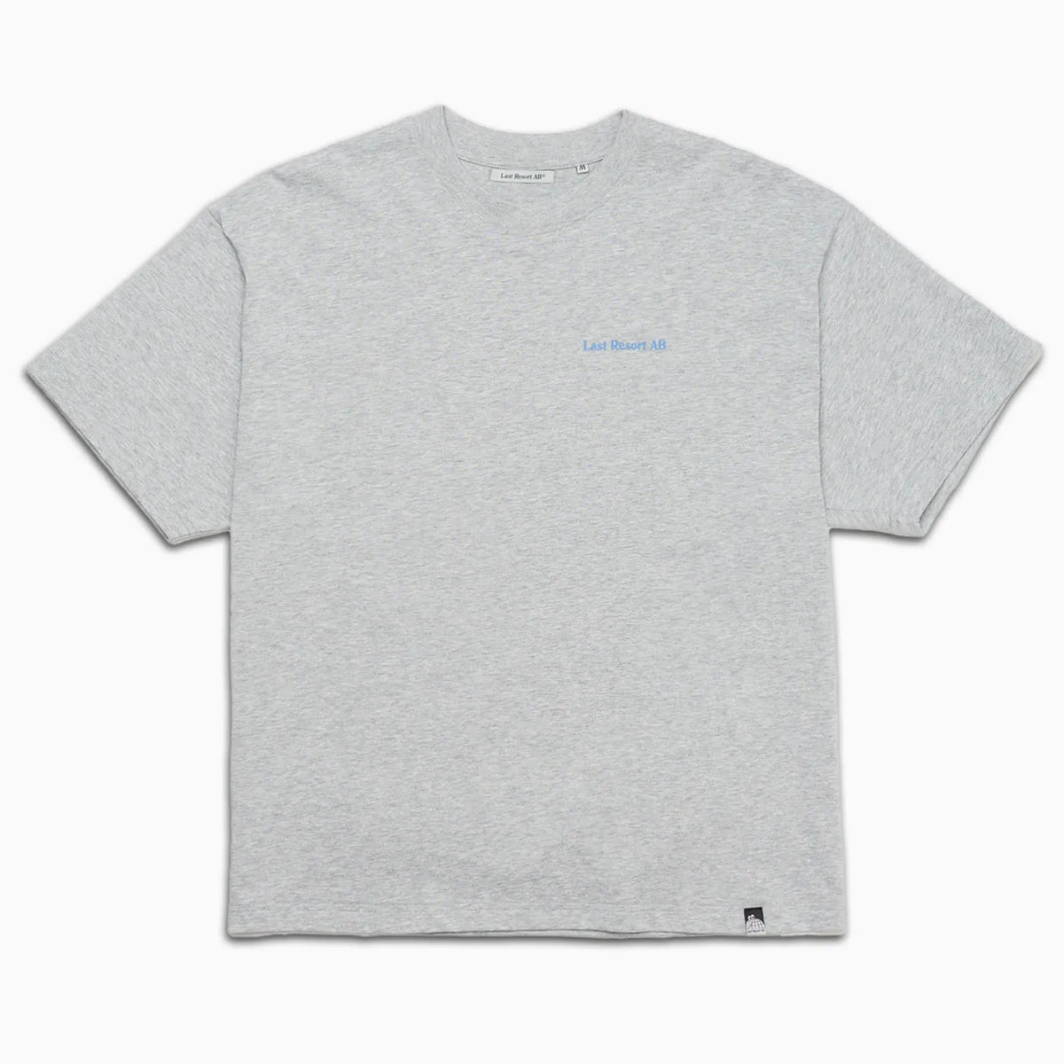 LAST RESORT / AB ATLAS MONOGRAM S/S TEE - WHITE/BLACK