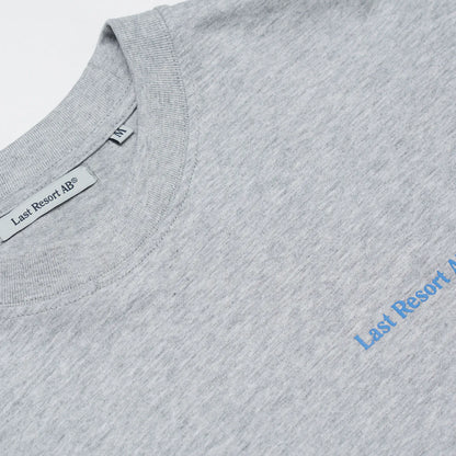 LAST RESORT / AB ATLAS MONOGRAM S/S TEE - WHITE/BLACK