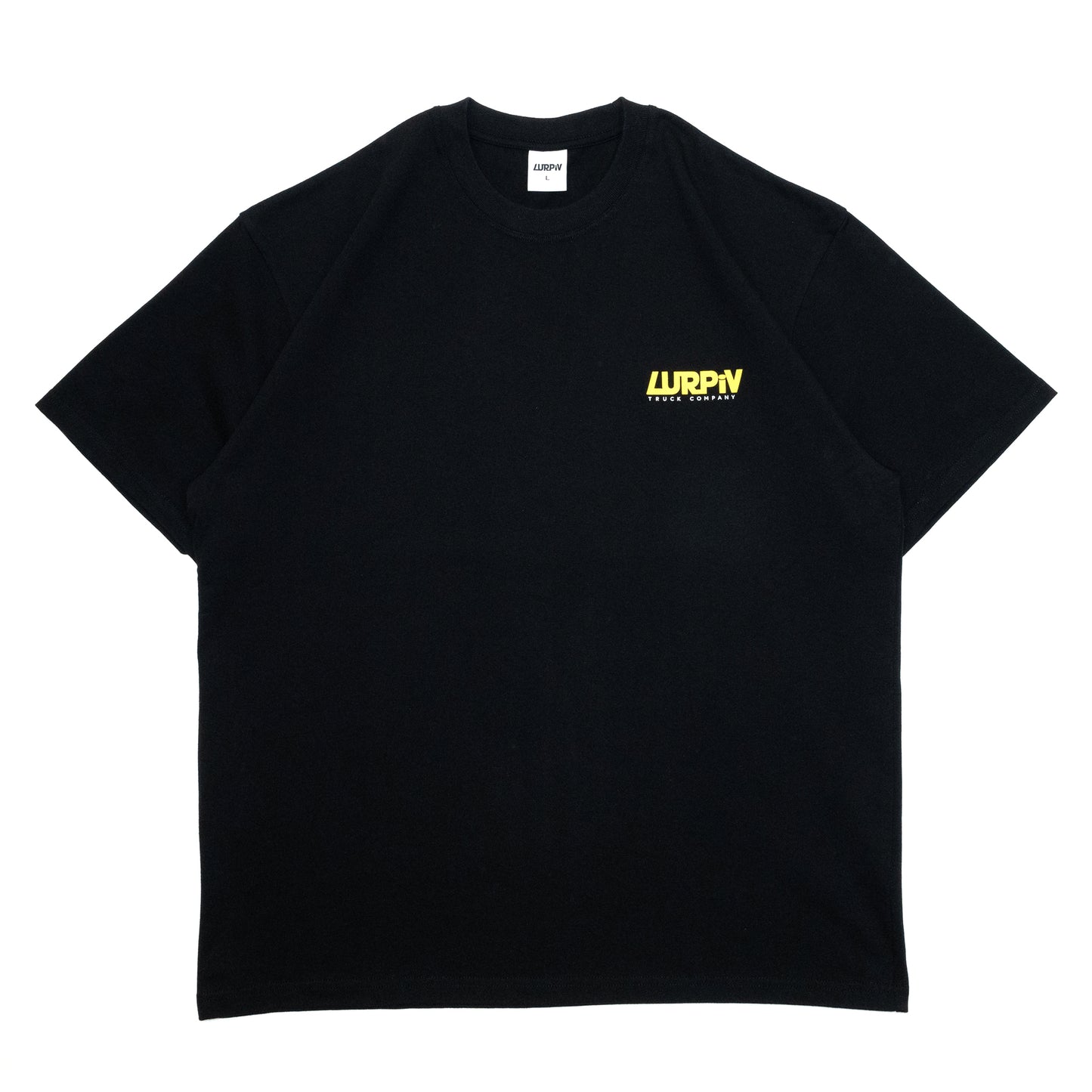 LURPIV LOGO S/S TEE - BLACK