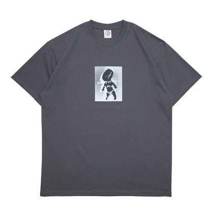 POLAR SKATE CO EVERYTHING IS NORMAL TEE - GRAPHITE