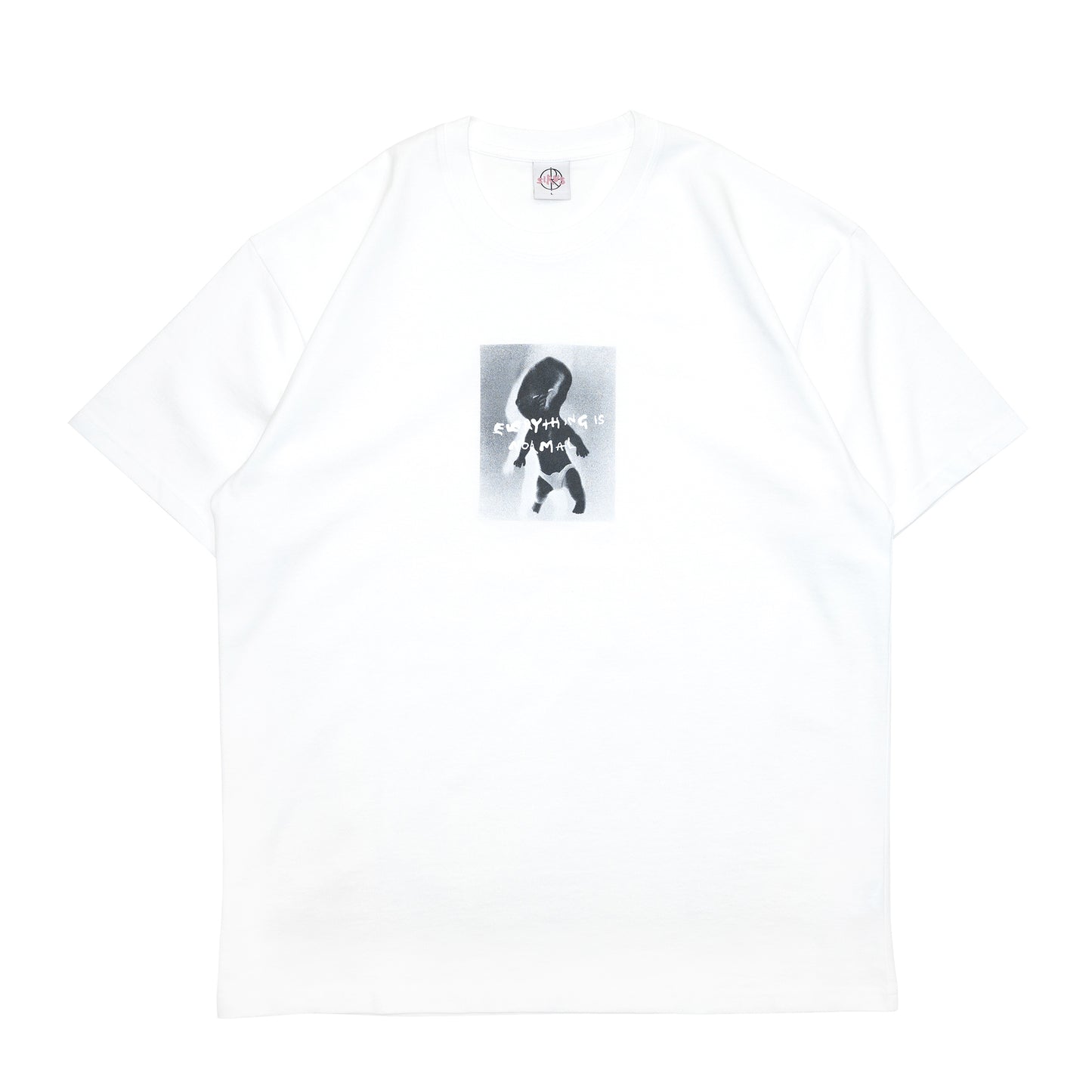 POLAR SKATE CO EVERYTHING IS NORMAL TEE - WHITE