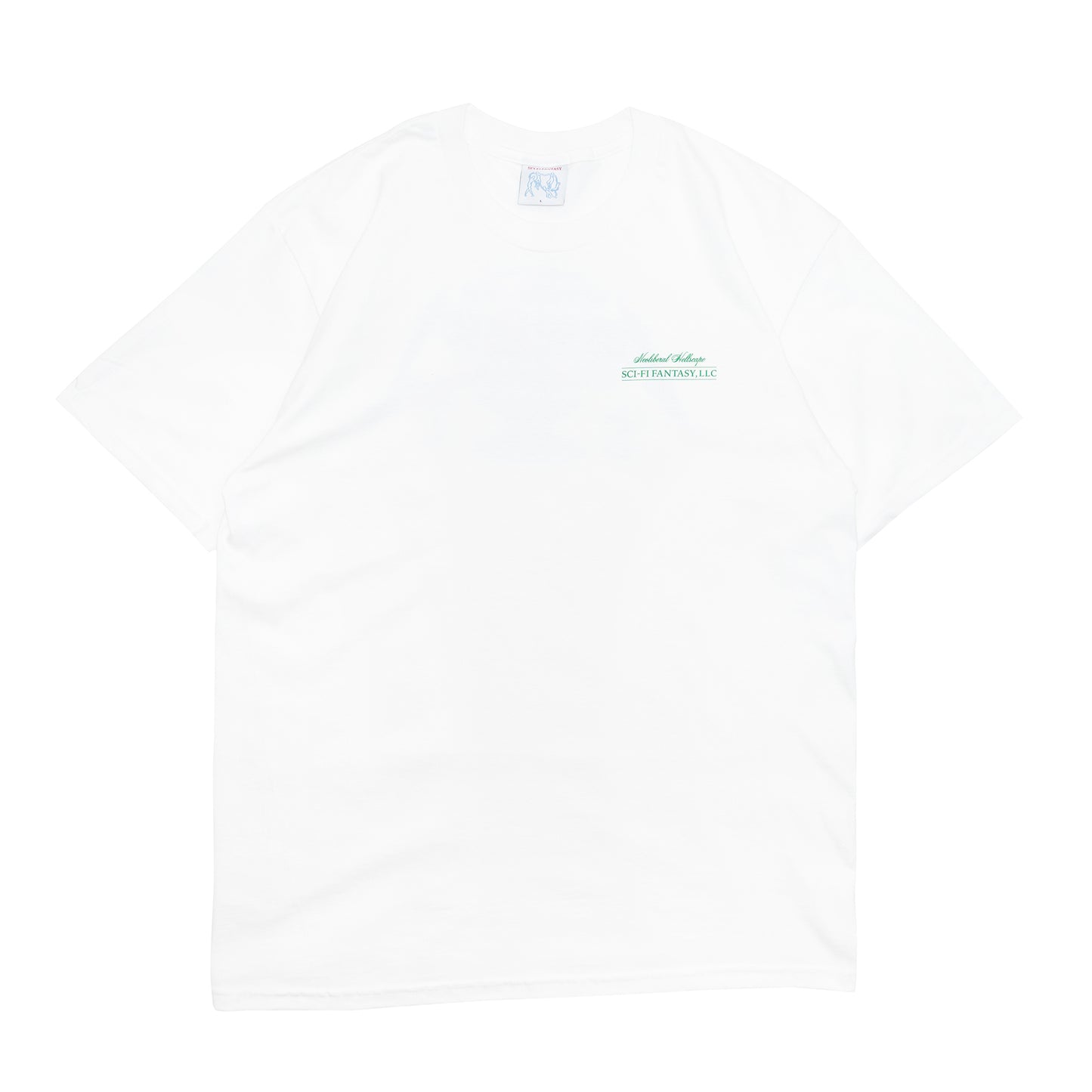 SCI-FI FANTASY NEO LIBERAL S/S TEE - WHITE