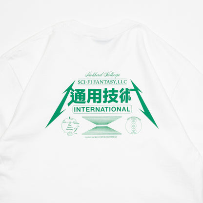 SCI-FI FANTASY NEO LIBERAL S/S TEE - WHITE