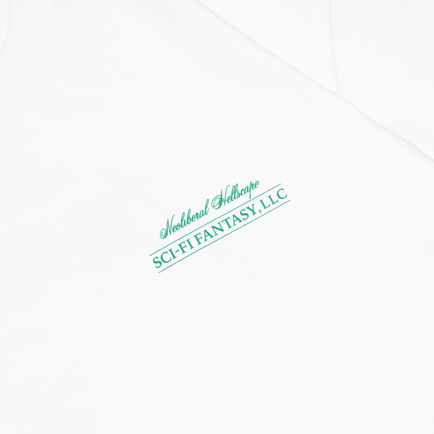 SCI-FI FANTASY NEO LIBERAL S/S TEE - WHITE