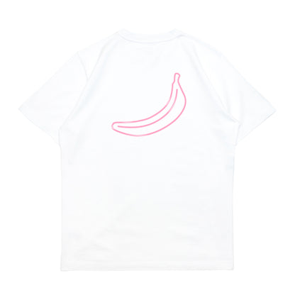 SOCIETY BANANA2 S/S TEE - WHITE