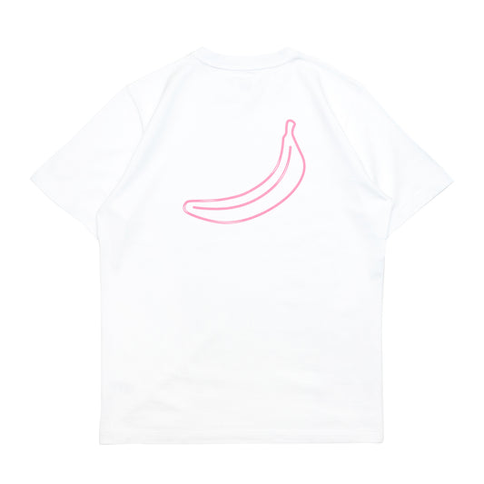 SOCIETY BANANA2 S/S TEE - WHITE