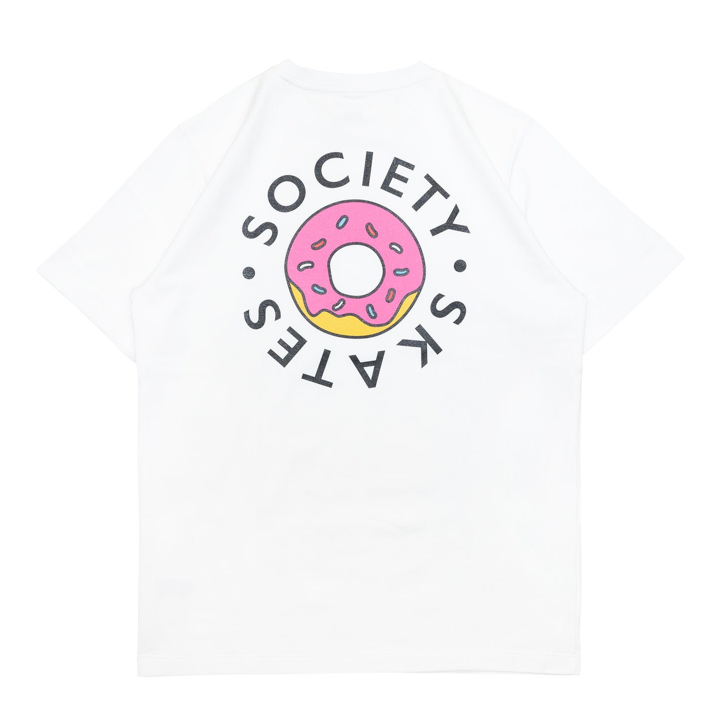 SOCIETY DONUTS S/S TEE - WHITE