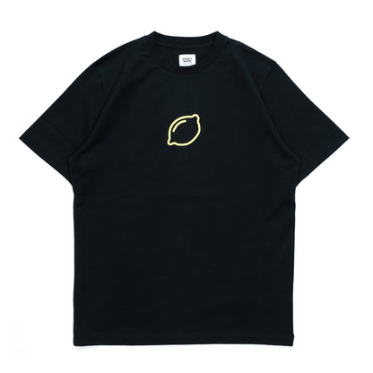 SOCIETY LEMON S/S TEE - BLACK