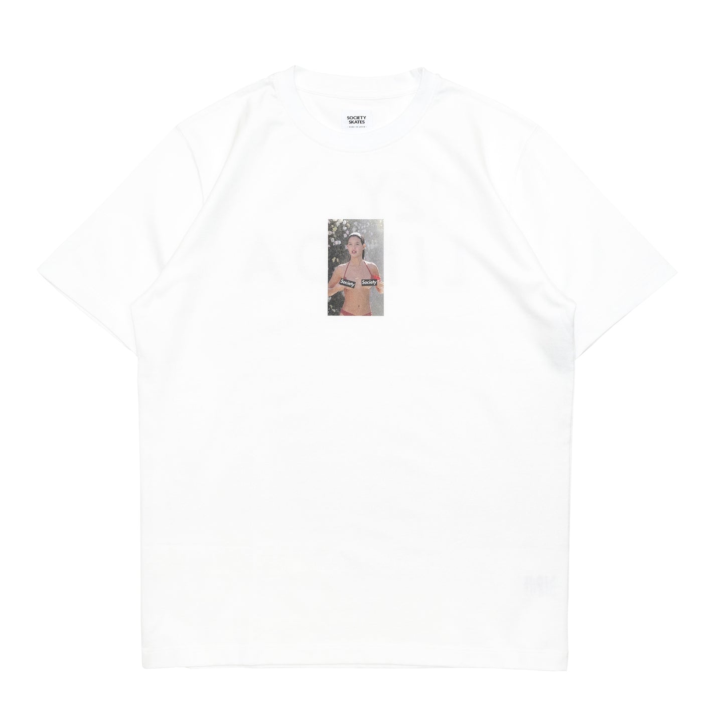 SOCIETY HEY LINDA S/S TEE - WHITE