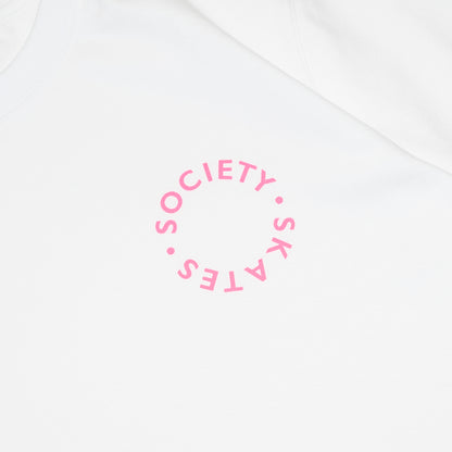 SOCIETY LOGO S/S TEE - WHITE