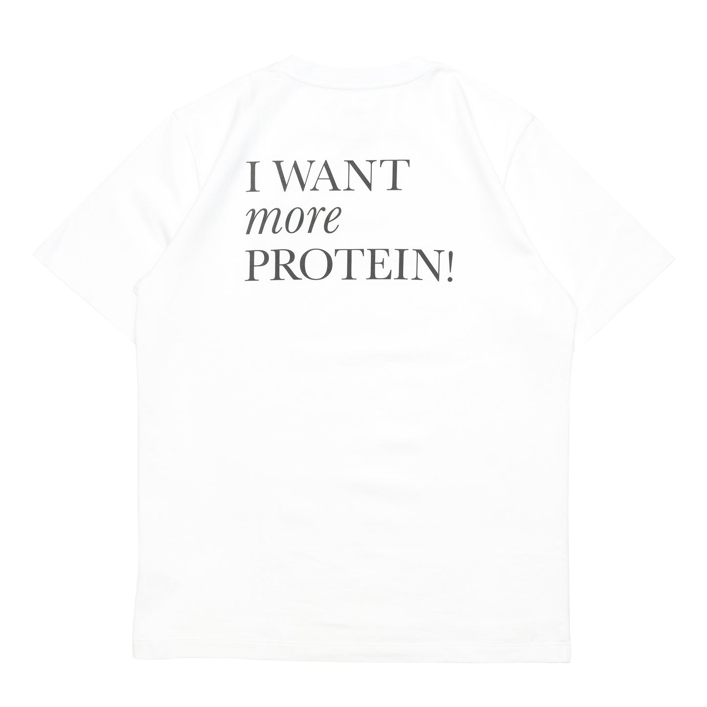 SOCIETY PROTEIN S/S TEE - WHITE