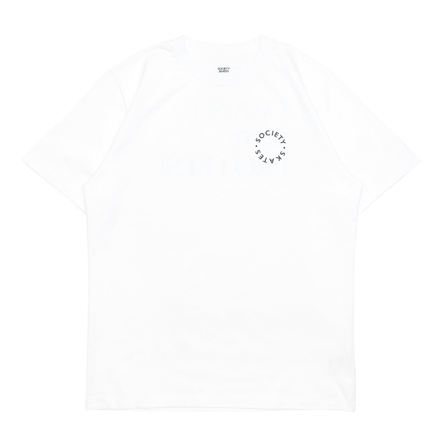 SOCIETY PROTEIN S/S TEE - WHITE