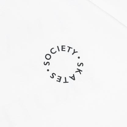 SOCIETY PROTEIN S/S TEE - WHITE