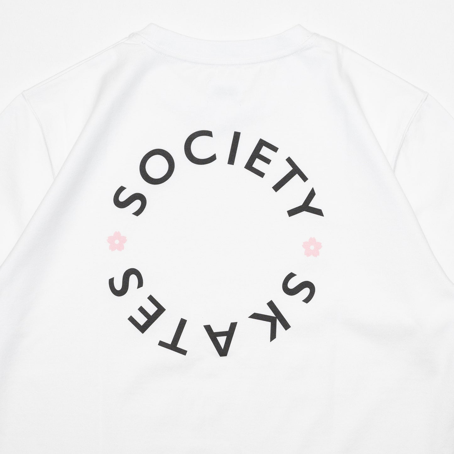 SOCIETY SAKURA S/S TEE - WHITE