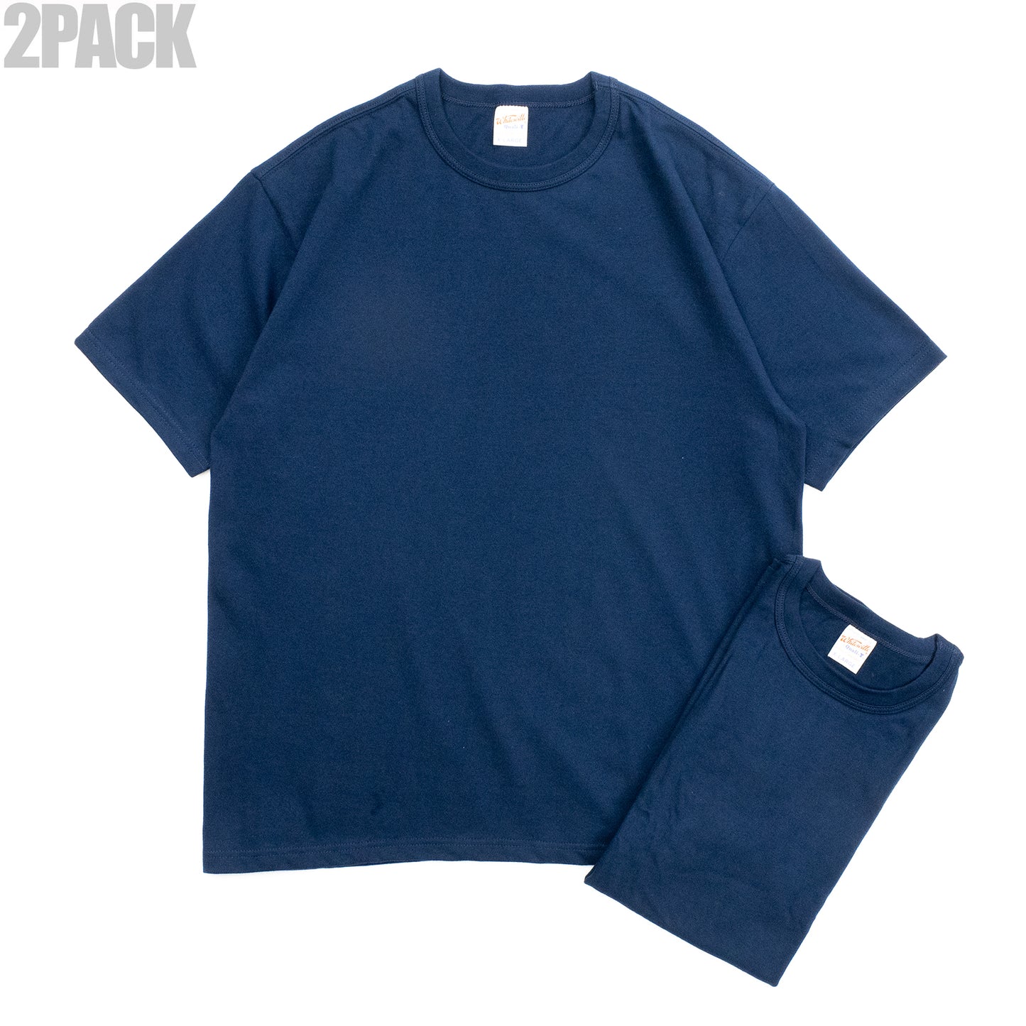 WHITESVILLE 2-PACK S/S TEE - NAVY