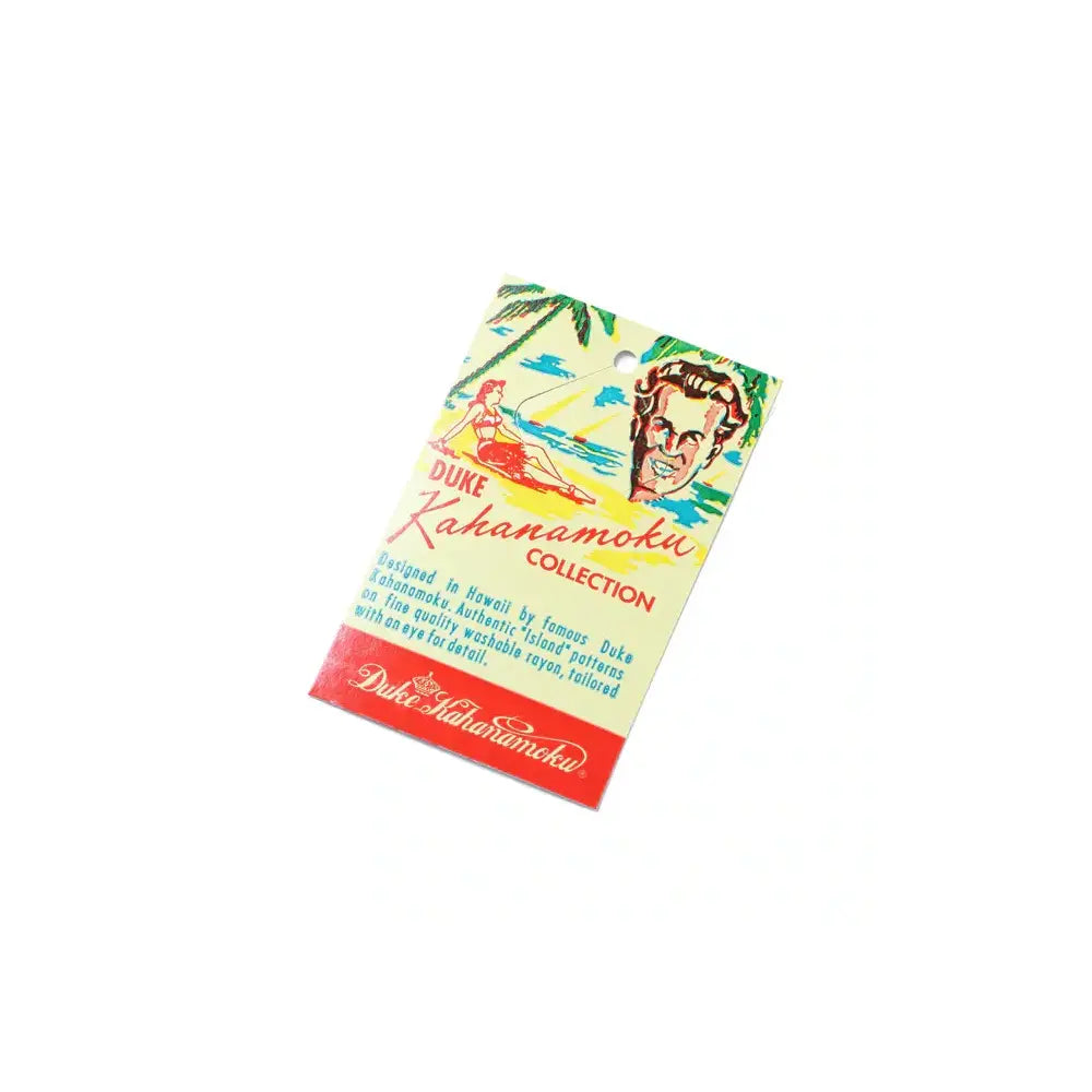 SUN SURF DUKE KAHANAMOKU SPECIAL EDITION DUKE'S SHELL SHORT SLEEVE - GREEN(DK39450)