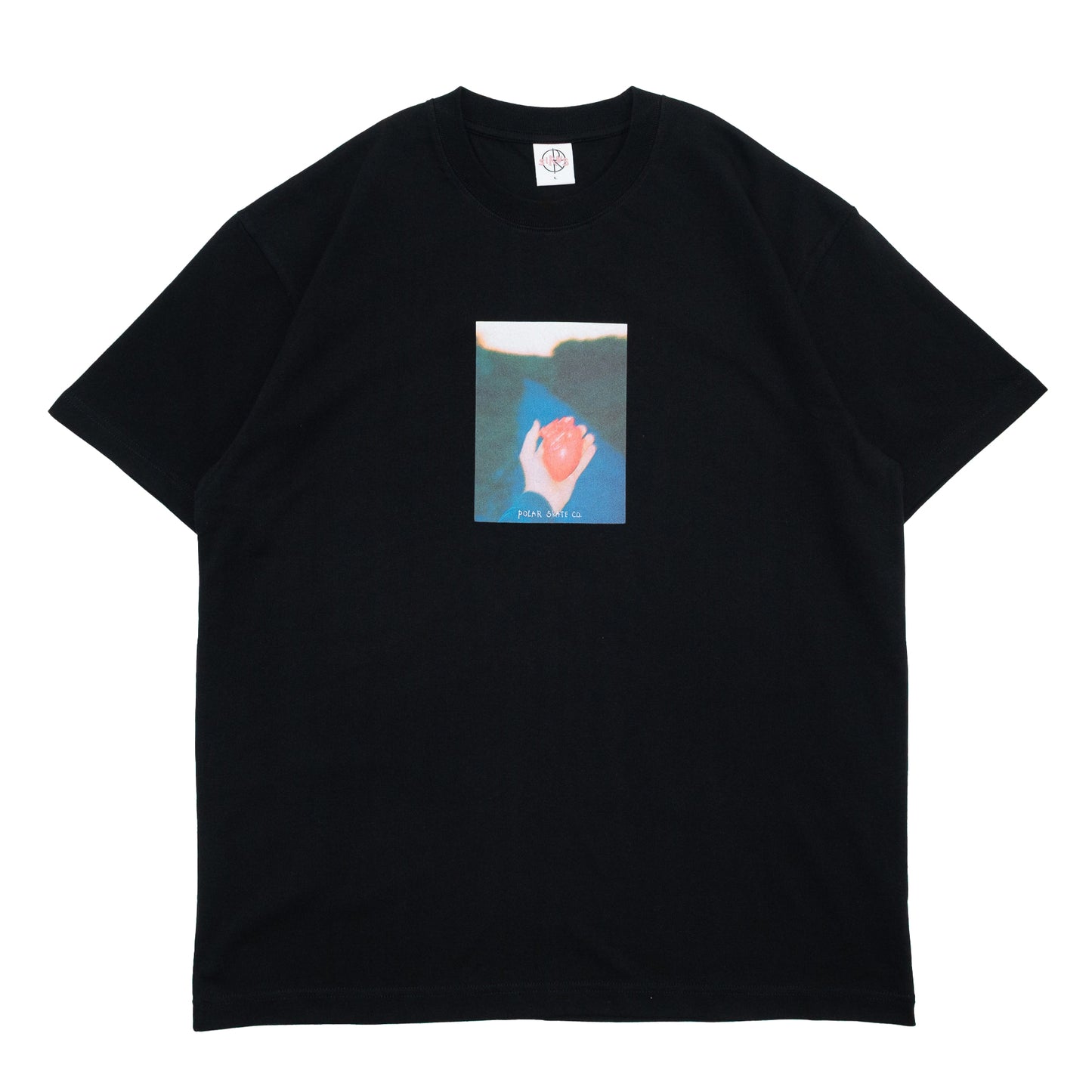POLAR SKATE CO HEART IN HAND - BLACK